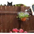 thumbnail image 5 of Estatua de gato de jardín de decoración artística de patio de metal, decoración de estatua de gato negro, adornos de jardín al aire libre, decoración de silueta, regalos de gato, 5 of 5