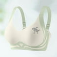 thumbnail image 4 of Bocqde Seamless Sport Bras for Women Plus Size Stretch Breathable Wire-Free Gathering Push Up Yoga Bra Rhinestones Soft Support Full Coverage Bra with Adjustable Strap, M-4XL, 4 of 5
