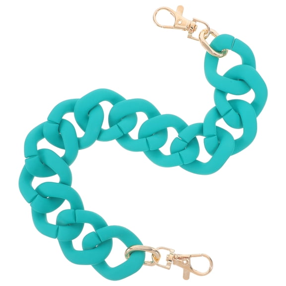 Milisten Wide Handbag Chain For Diy Crafts Acrylic 1Pack Modern Replacement Bag Chain Casual Outings Women