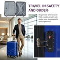 thumbnail image 2 of Nicetravel 4-Piece Hardside Luggage Set,Lightweight suitcase with TSA Locks & Double Spinner Wheels, Navy, 2 of 5