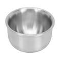 Stainless Steel Shaving Soap Bowl Professional Portable Home Hair Salon