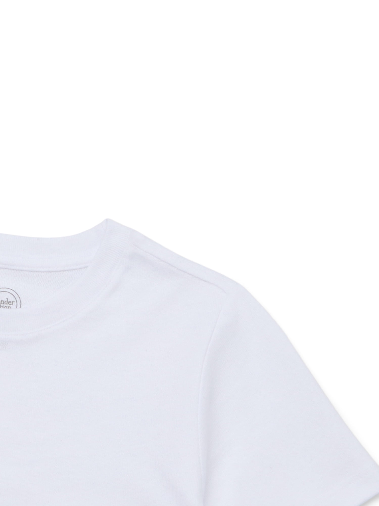 Wonder Nation Boys Short Sleeve Heavyweight Boxy T-Shirt, 3-Pack, Sizes 4-18 & Husky
