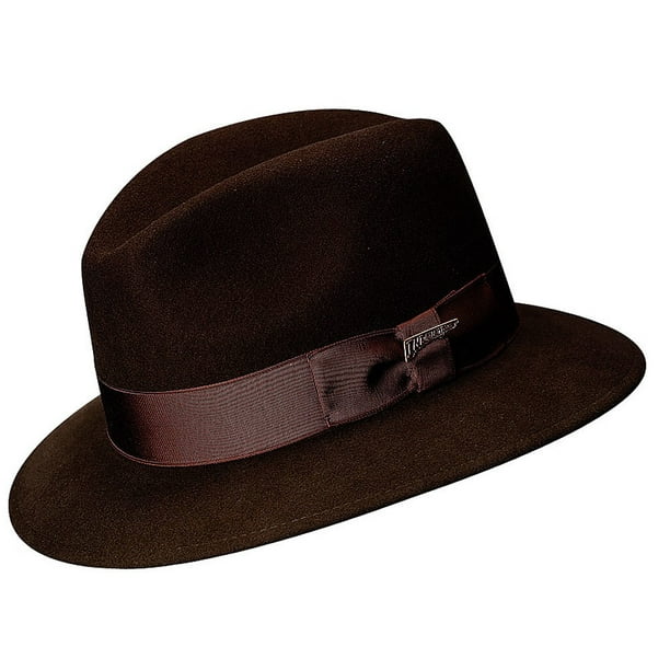 Indiana Jones Men's Safari Fedoras Cotton Hat BROWN XL