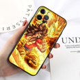 thumbnail image 3 of Funda de teléfono de Anime de Dragon Ball Z Saiya, cubierta negra para Apple iPhone 15, 14, 13, 12 Mini, 11, XS Pro Max, X, XR, 8, 7, 6 Plus, SE, 3 of 5