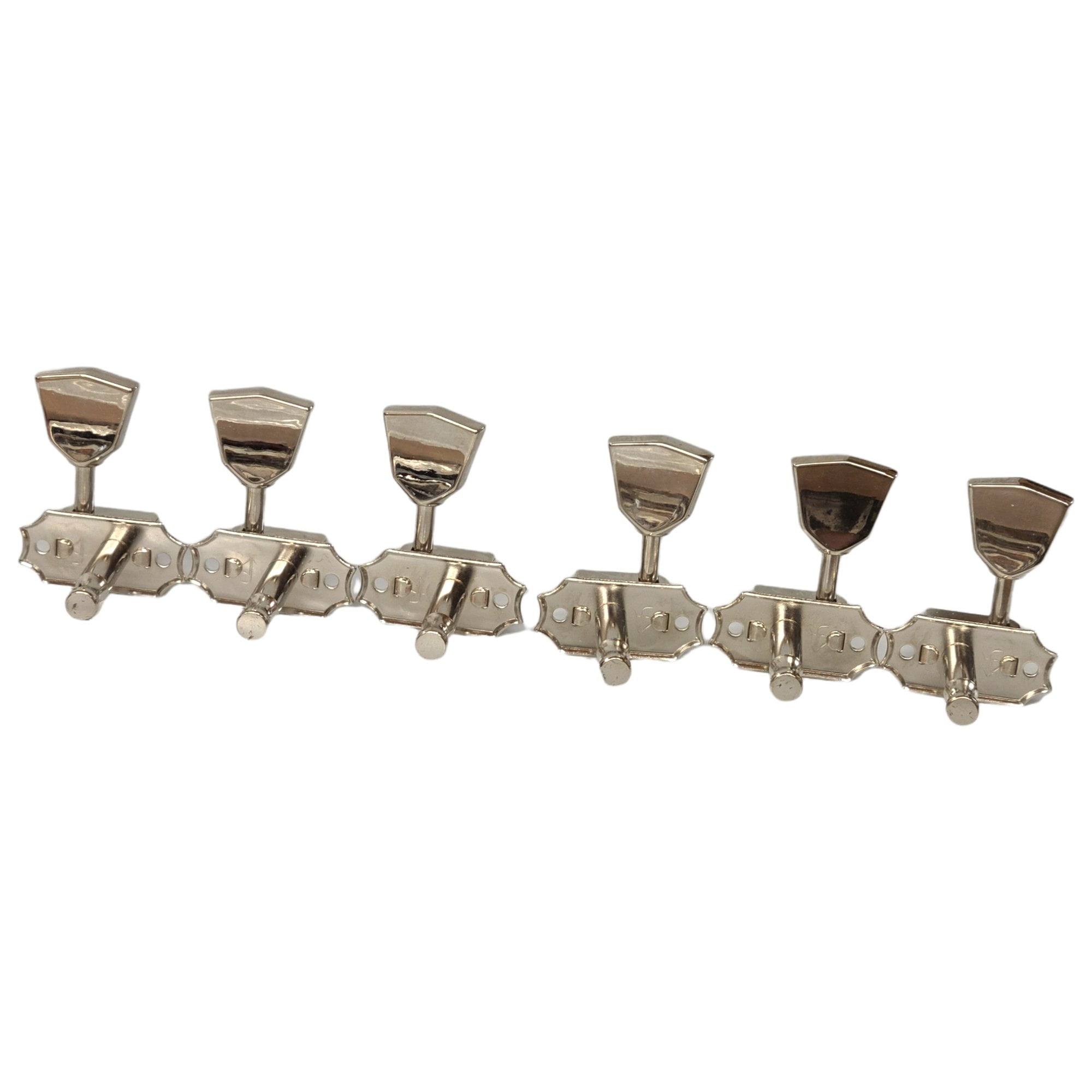 Kluson 3 Per Side Deluxe Series Tuning Machines Metal Tulip Keys Standard Post