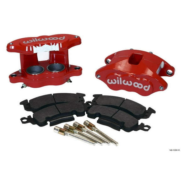 Wilwood D52 Front Caliper Kit - Red 2.00 / 2.00in Piston 1.04in Rotor