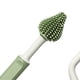 thumbnail image 3 of Silicone Bottle Cleaning Brush with Long Handle Remove Residue Deep Cleansing Breast Nipple Brush for Water Bottle Green, 3 of 4