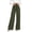 Army Green, variant on Womens Tie Waist Wide Leg Pants with Pockets High Waisted Loose Fit Casual Work Long Pants