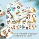 thumbnail image 3 of Inteprter Papel de regalo de animales de dibujos animados, no tóxico e inodoro, para envolver regalos seguros y saludables, 6 pack/lote Kits de decoración para fiestas, 3 of 6