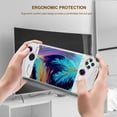 thumbnail image 3 of Joernso Game Console Protective Cover with Holder Transparent Shockproof Impact Resistant Anti-Scratch Full Cover Case for ROG Ally, 3 of 8