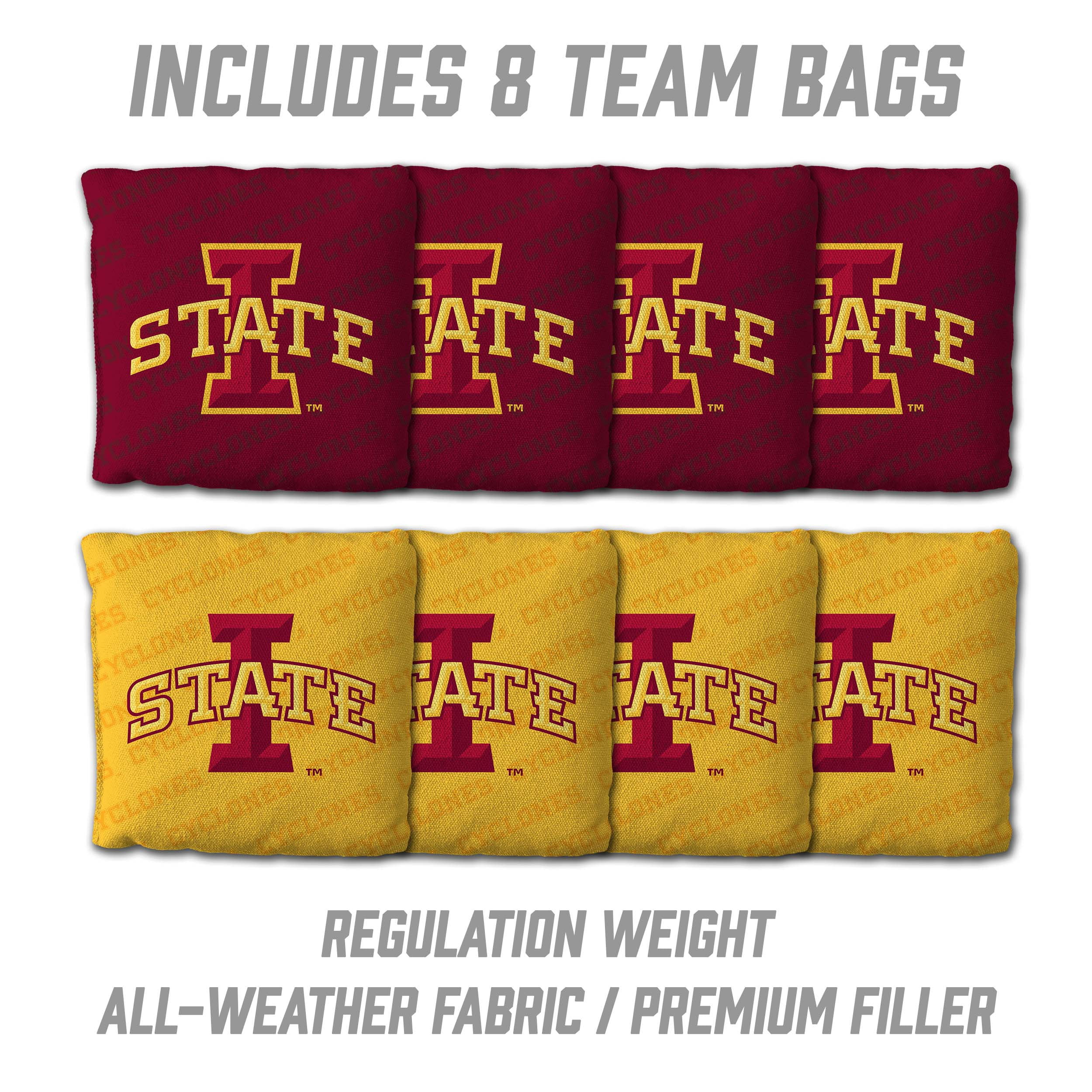 YouTheFan NCAA Iowa State Cyclones 2' x 3' Cornhole Game
