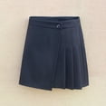 thumbnail image 1 of Vestido de Verano Nuevo Falda Plisada Femenina Bolsa Negra Adelgazante de Cadera Media Falda Falda de un Paso Falda de Bolsa de Flores Falda mini Falda Corta Falda de Traje, 1 of 9
