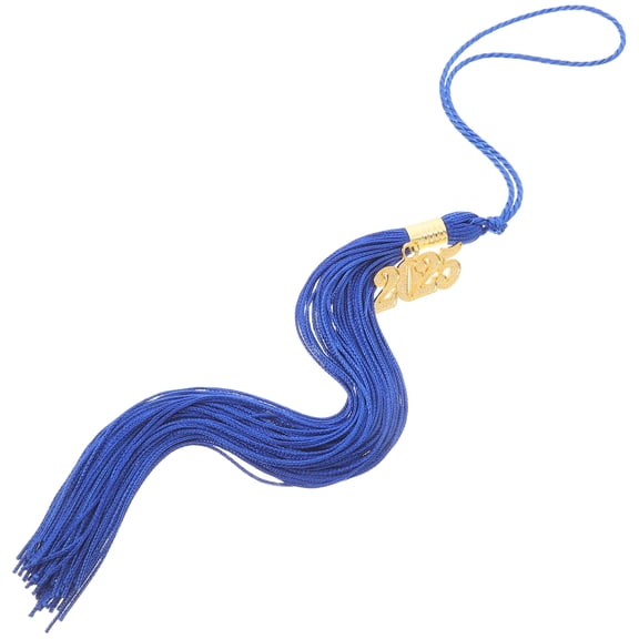 Luxshiny Tassel Graduation Charm Polyester Zinc Alloy Decoration for 2025 Graduation Season 1 Piece