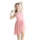 thumbnail image 3 of Vestido Casual De Tirantes Corto Asimétrico Plisado Fresco Playero THE DIFFERENT SOCIETY Side B collection Ideal para la playa o la ciudad,formal o casual, 3 of 4