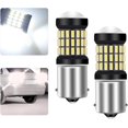 thumbnail image 1 of shiyou-2PCS Car LED Headlight Bulbs,Ultra Bright 1156 LED Bulb,4014 60-SMD LED Lights for Car,Universal Car LED Lights Replacement for Brake Light Bulb/Reverse Lights/Indicator Light (1156 LED/White), 1 of 4