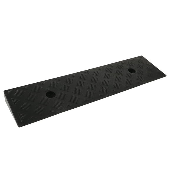 Rubber Threshold Ramp Pad for Wheelchair Access and Smooth , Easy-to-Install Mobility Ramp