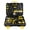 Black + Yellow + Metal+2, variant on YANGXUN 266 Piece Rolling Tool Box Set Black and Red Chrome Vanadium Steel Hand Tool Kit with Heavy Duty Storage Case for Household Car Repair Garage DIY