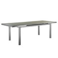 thumbnail image 4 of Pemberly Row 7-piece Aluminum Patio Dining Set with Extension Table in Gray, 4 of 7