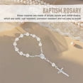 thumbnail image 4 of 30Pcs Baptism Rosary Beads Finger Baptism Rosaries Faux Pearls for Baptism Favors Christening Favors, 4 of 5
