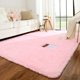 thumbnail image 1 of Alfombra Chicrug, suave y esponjosa, 120 x 180 cm, rosa, para dormitorio, 1 of 7