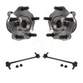 thumbnail image 1 of Transit Auto Front Hub Bearing Assembly and Link Kit for Car Nissan Sentra NV200 LEAF Chevrolet City Express - Left Right Side (Driver Passenger) K7T-100617, 1 of 11