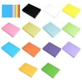 thumbnail image 2 of Walbest 100 Pieces A4 Copy Paper No Odor DIY Dual-side Use Festive Art Paper for Office, 2 of 7