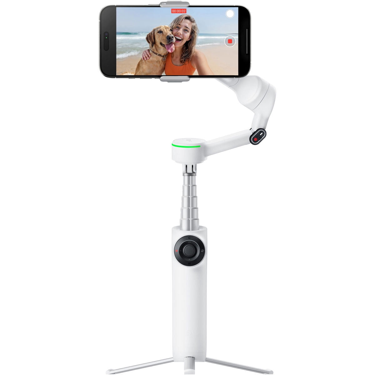 ⭐︎Insta360flow2pro ⭐︎ Insta360 Flow 2 Pro 3-Axis Smartphone Gimbal, Summit White
