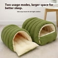 thumbnail image 3 of Removable and Washable Winter Closed-Off Cat Bed, Warm Foldable Pet Nest for Indoor Cats and Small Dogs, Soft Cave Style Cat House, 3 of 8