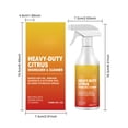 thumbnail image 3 of 1 PC All Purpose Cleaning Spray 120 ML – Citrus Degreaser, Multi-Surface Kitchen & Bathroom Cleaner, Heavy Oil Remover for Stove, Oven, Dishwasher & Appliances(Colour), 3 of 9
