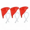 thumbnail image 6 of ZEPARO 3 Sets Automotive Fluid Transfer Funnel Long Flexible with Hose, No-Spill Reusable for Oil & Liquids, Fits Cars, RVs, Motorcycles, 6 of 7