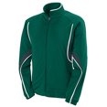 thumbnail image 1 of 7712 AG CHAQUETA CON CREMALLERA COMPLETA LAD RIVAL DK GRN/ SLT / WH L Nave de descenso de Augusta 7712, 1 of 1