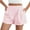 Pink, variant on GZWYHT Shorts for Women Lounge Pants Women Women's Summer Fashionable Casual Loose Back Patch Pocket Striped Shorts Comfy Pants Women Flowy Shorts for Women Grey L