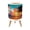 Color 1, variant on Small Trash Can with Lid Sun Blue Wave Coastal Beach Gold Sun Scenery Sunset 1.8 Gallon Dog Proof Trash Can Round Garbage Can Waste Bin Wastebasket for Bathroom Bedroom Living Room