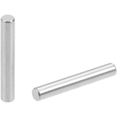 

Southwith 50Pcs 3mm x 20mm Dowel Pin 304 Stainless Steel Shelf Pegs Support Shelves Silver Tone Durable Design