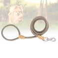 thumbnail image 4 of Miangastore Handle Dog Rope Classic Leather Connection Beige 1Set 0.39x49in, 4 of 8