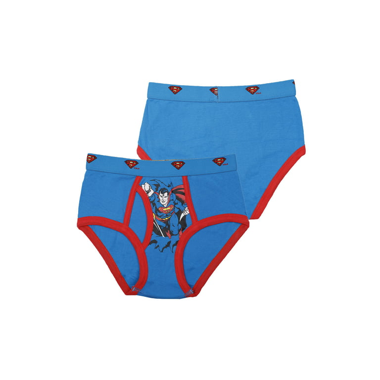 NEW NIP Handcraft Superman Boy's 100% Cotton Briefs Underwear, 3 Pack, 4 or  6 on eBid United States