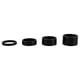 thumbnail image 1 of 4 Colors 4Pcs/Set 5mm/10mm/15mm/20mm Aluminum Alloy Headset Spacer Bike Front Stem Fork Washer, 1 of 4