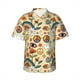 thumbnail image 3 of Camisas hawaianas de moda para hombres, camisas de manga corta con estampado de anclas y hongos, lindas camisetas de dibujos animados para niños, camisas de playa para vacaciones de verano para mujere, 3 of 5