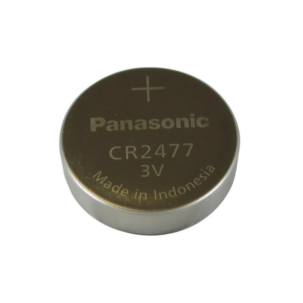 25 x CR2477 Panasonic Piles 3 Volts au Lithium