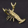 thumbnail image 6 of Brass Lobster Pen Holder Weightlifting Lobster Desk Decor with Claws 1.8x1.0in for Kitchen Supplies(Yellow),Hulucky, 6 of 9