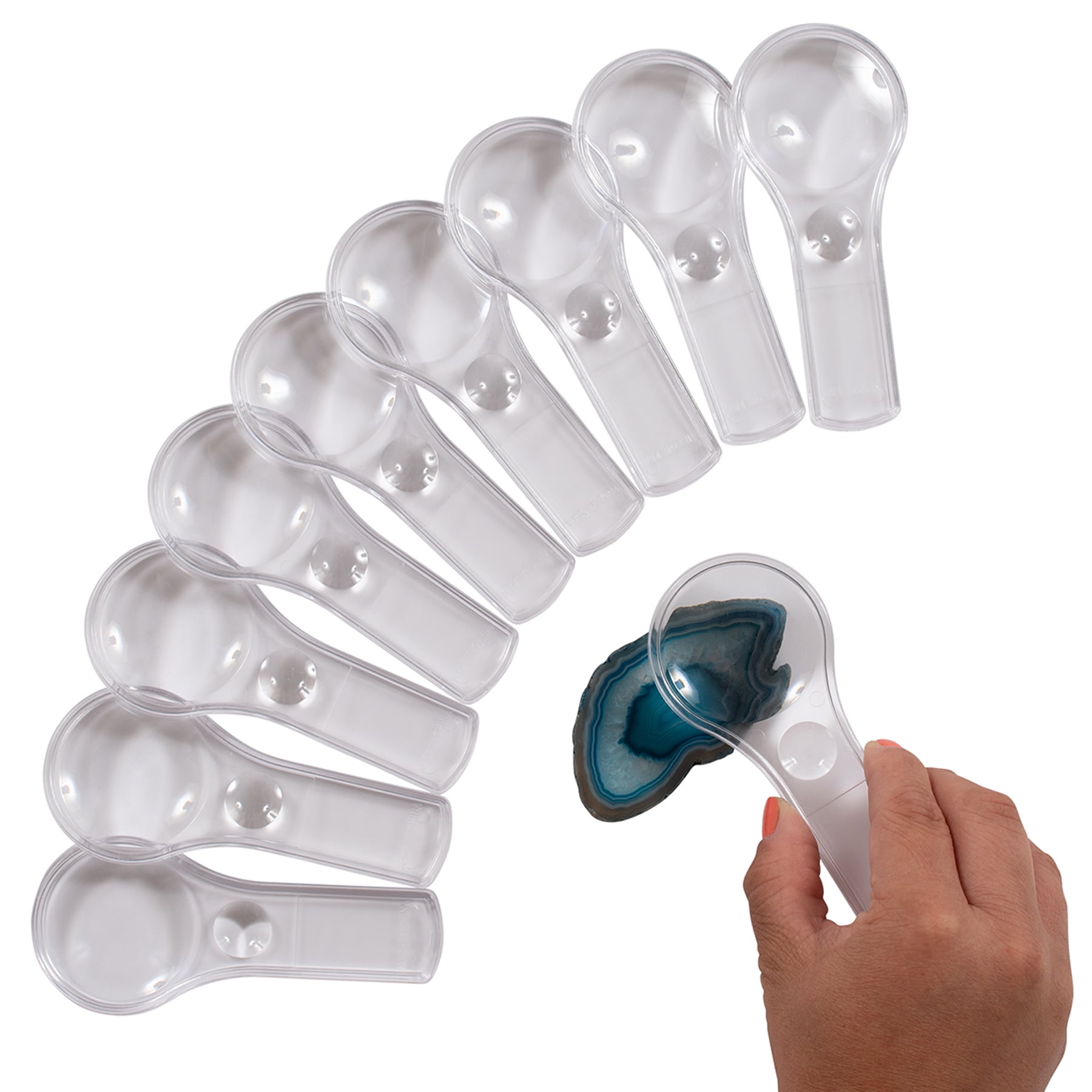 Learning Advantage Mini Magnifiers - Set of 10