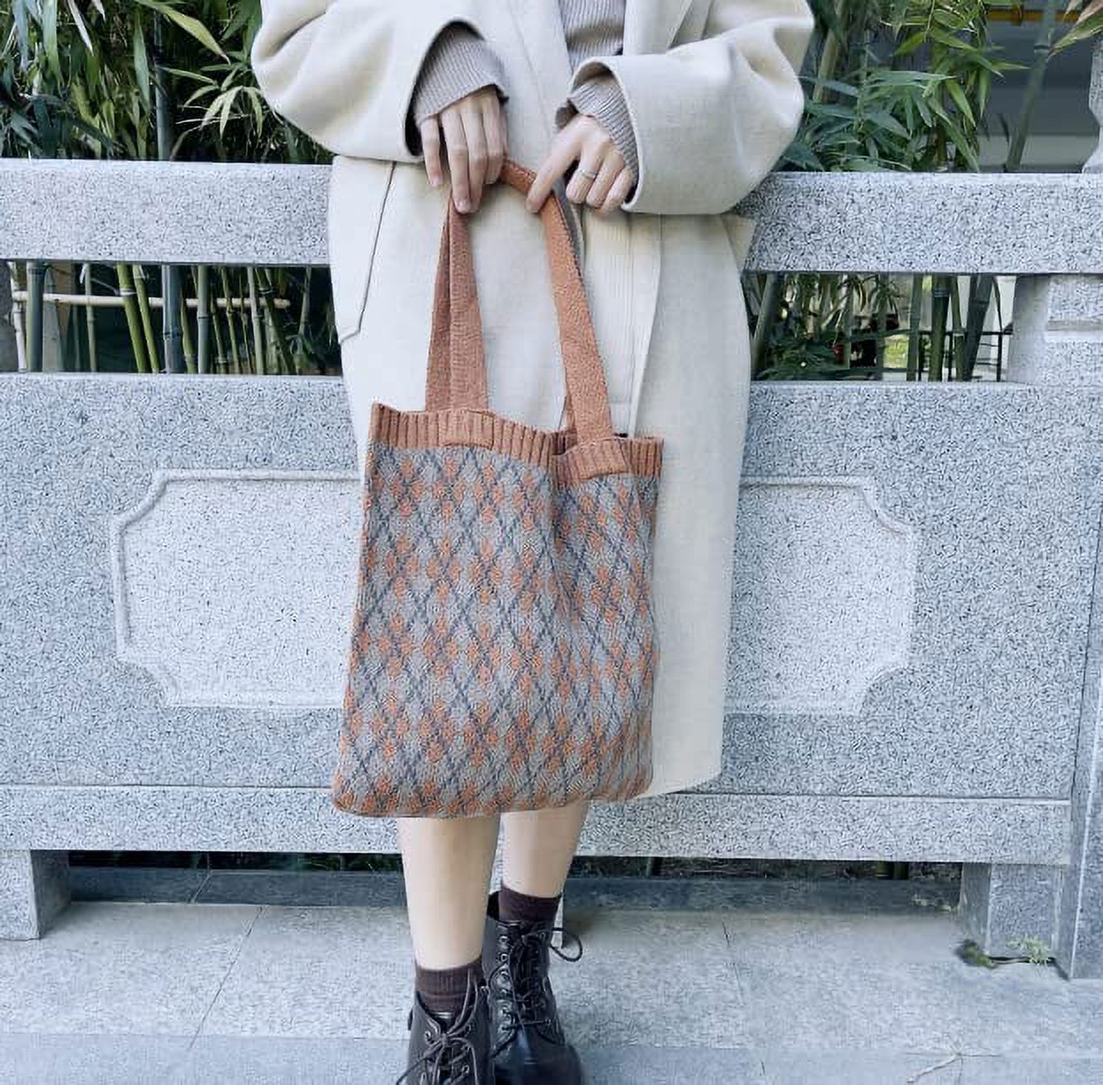 Kukuzhu Fairy Aesthetic Tote Bag Aesthetic Tote Bag Fairy Accessories Crochet Tote Bag