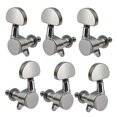 thumbnail image 3 of Paquete De 6 Llaves De Clavijas De Afinación Para Cuerdas De Guitarra Selladas, 3 Perillas De La Cabeza De La De Guitarra Izquierda 3 Derecha Sunnimix Sintonizadores de botón de cuerda de guitarra, 3 of 8