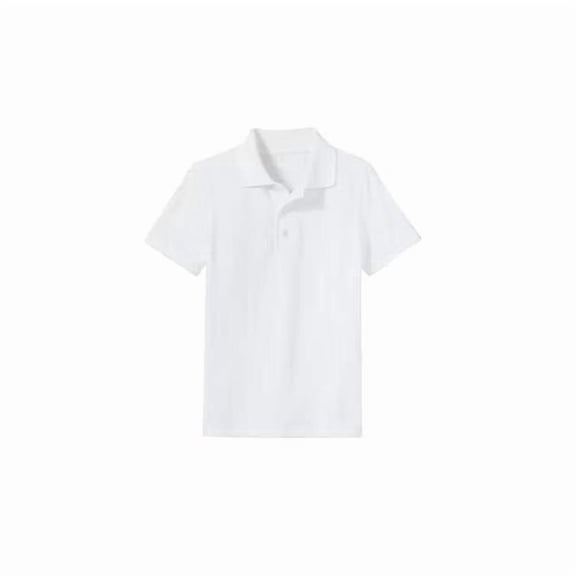 DDI 2378202 Uniform Polos - Extra Large, White, Short Sleeve - Case of 24