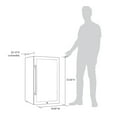 NewAir Premium Stainless Steel 126 Can Beverage Refrigerator and Cooler