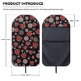 thumbnail image 6 of Uorisanigo Daisy Ladybug Car Seat Cover Protector Front Seats Only Waterproof Soft Auto Seat Covers Anti-Slip Car Seat Towel Cover Universal Fit Most Cars Easy to Install, 6 of 6