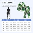 thumbnail image 2 of Mens Pajamas Set, Football 7 Button Down Long Sleeve Loungewear Sleepwear Pjs sets for Men, 2 of 5