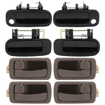 CCIYU Door Handle 6922033020 6923033010 Exterior Interior Front Rear Passenger Driver Side Replacement fit for 1993-1996 for Toyota Camry(8Pcs)