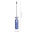 thumbnail image 2 of DEEPCRAFF 2Pcs T8 Screwdriver for Handle Screwdriver Electrician Toolkit Blue Stainless Steel Compact, 2 of 8