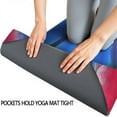 thumbnail image 3 of Colorful Tie Dye Pattern Hot Yoga Mat Towel Non Slip for Hot Yoga - Quick-Drying Yoga Mat Cover with 4 Corner Pockets with Travel Bag - Hot Yoga Towel Non Slip Grip Moisture Wicking Sweat 70"x26", 3 of 6